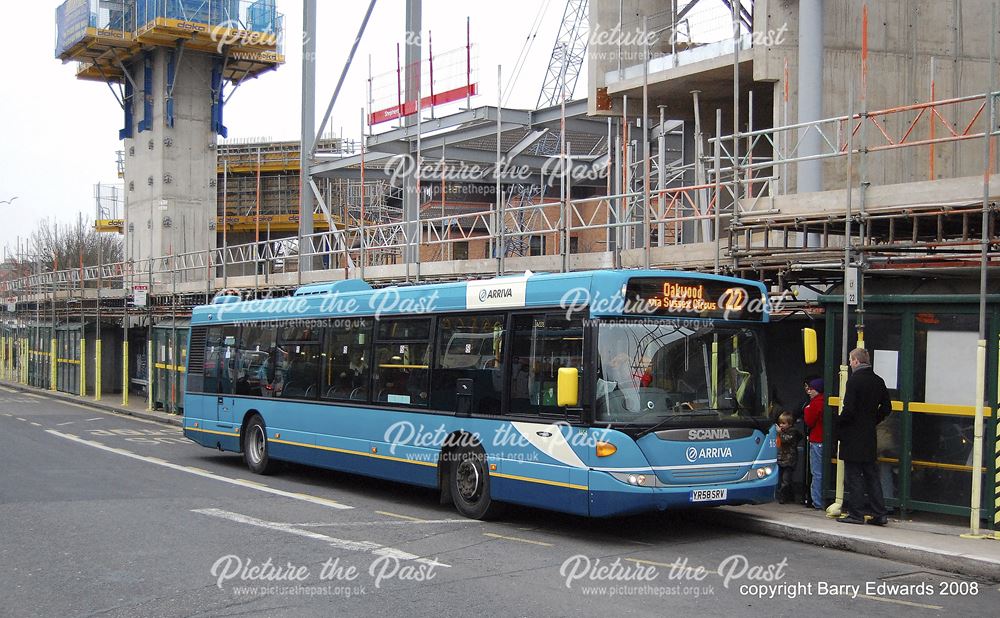 Arriva Scania Omnicity 3554, Morledge, Derby