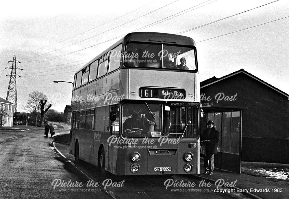 Sinfin Avenue new Shelton Lock terminus Fleetline 282