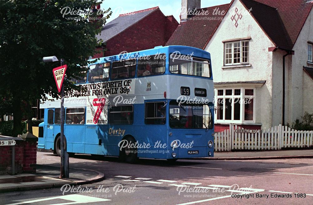 Overdale Road Normanton ex London Transport DMS 255