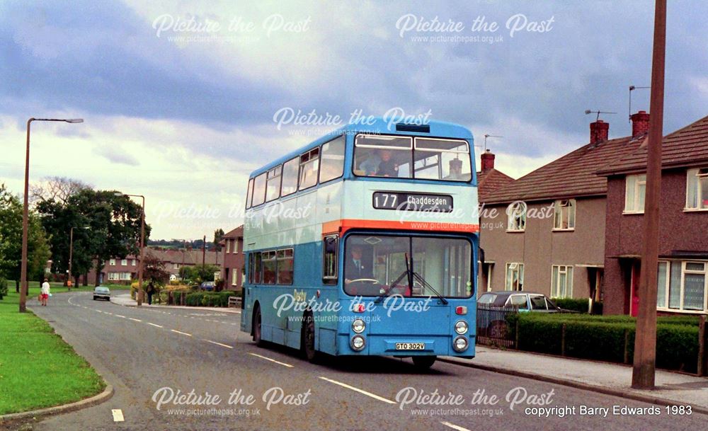 Wood Road Chaddesden Fleetline 302