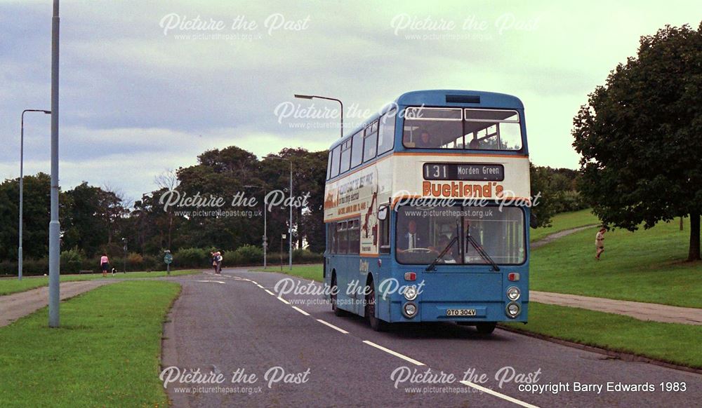 Prince Charles Avenue Mackworth Estate Fleetline 304