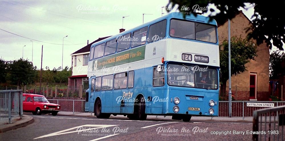 Lyttleton Street-Cheviot Street Fleetline 268