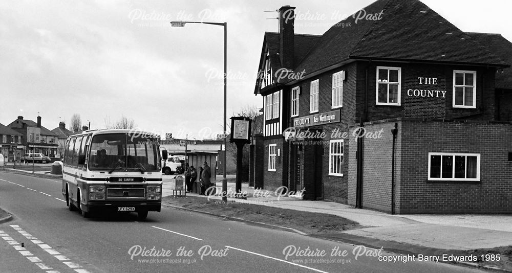 Sinfin Lane former trolleybus terminus Bristol 29