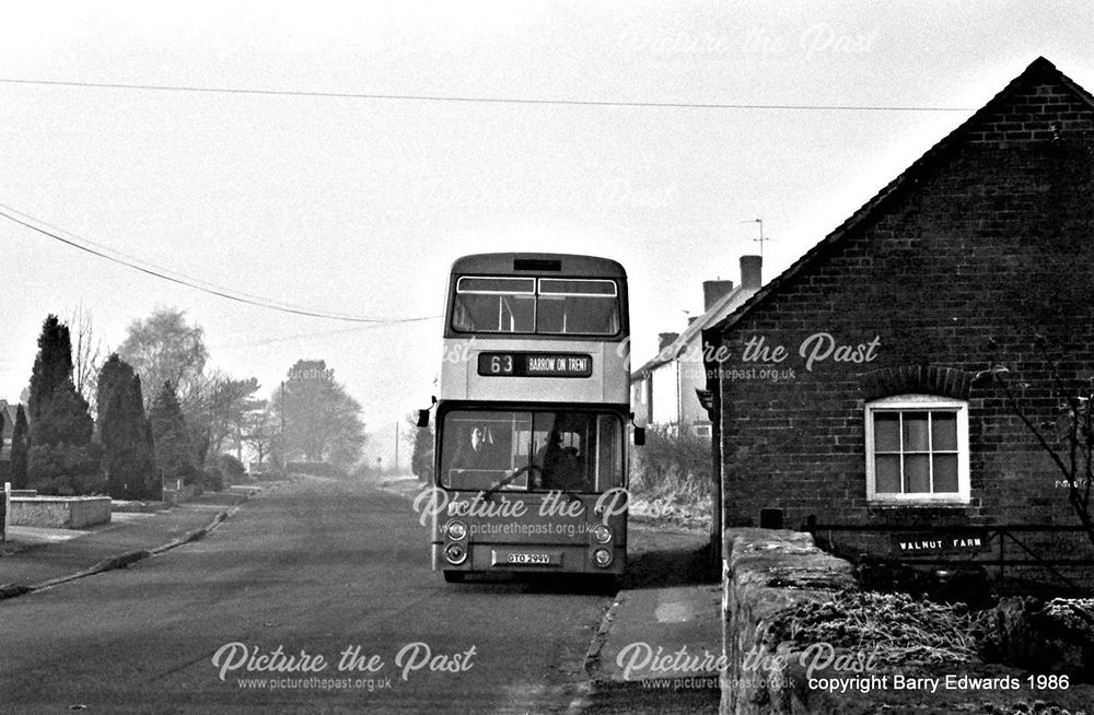 Fleetline 299, Walnut Farm Terminus, Barrow on Trent