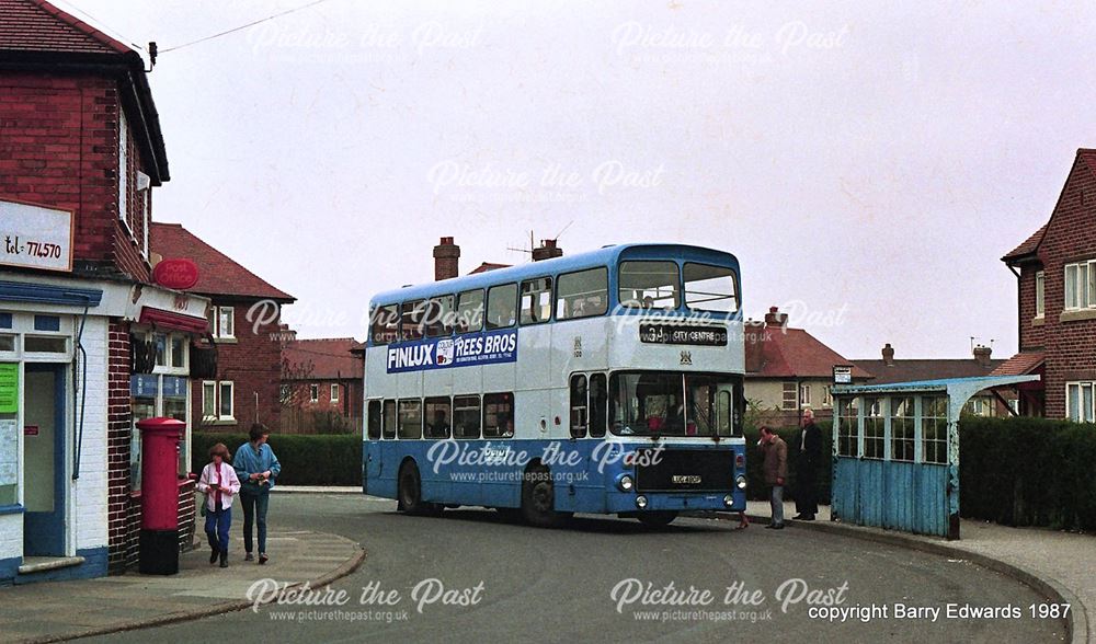 Browning Circle former trolleybus terminus Ailsa 100