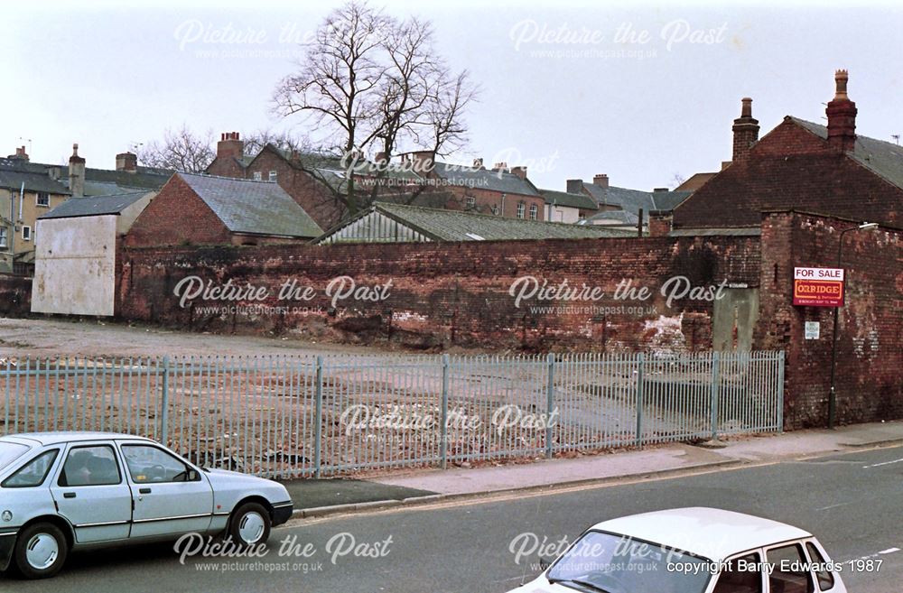 Agard Street towards former horsebus and horsetram depot 