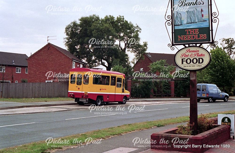 Bembridge Drive Alvaston terminus Midland Red North Sherpa 79