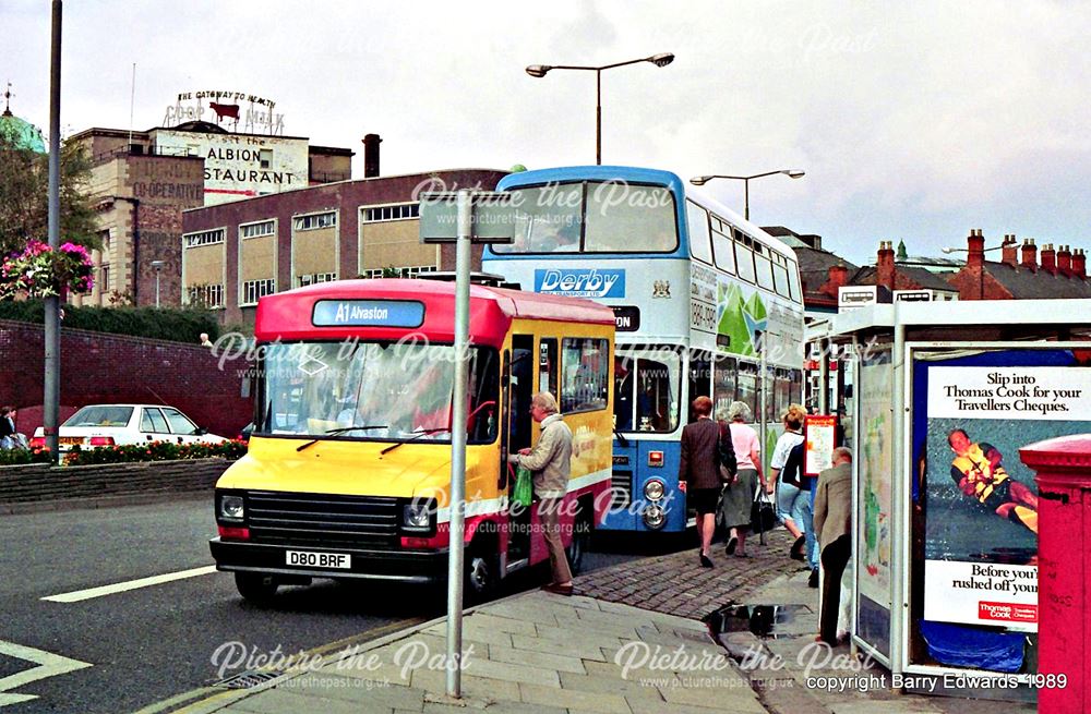 Morledge Bus Station Midland Red North 80 and Citybus 136