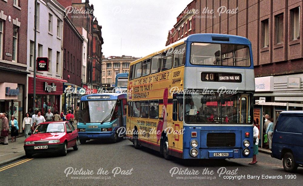 Cornmarket Volvo Ailsa 109 and Volkswagen 067