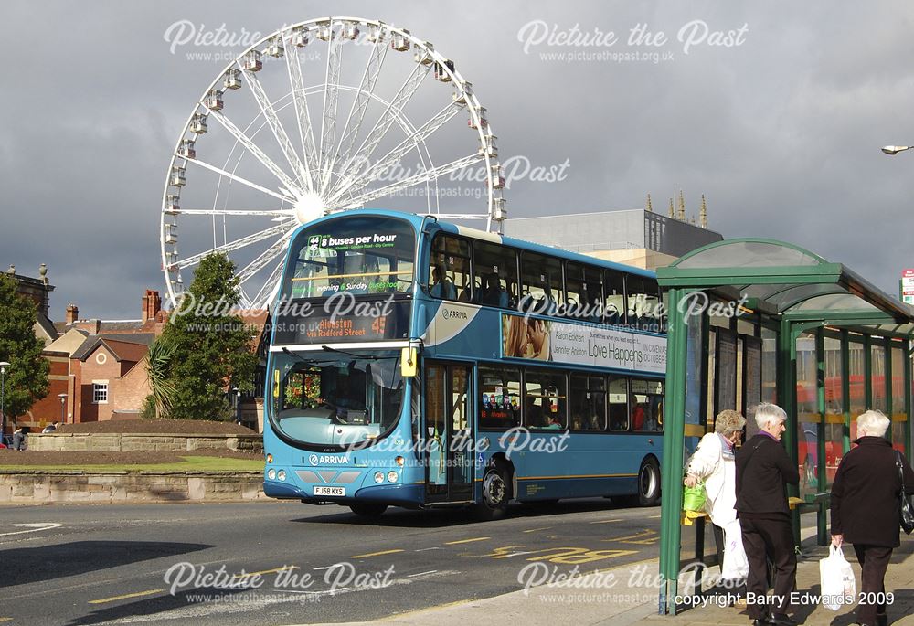 Arriva Volvo B9 4218, Corporation Street, Derby