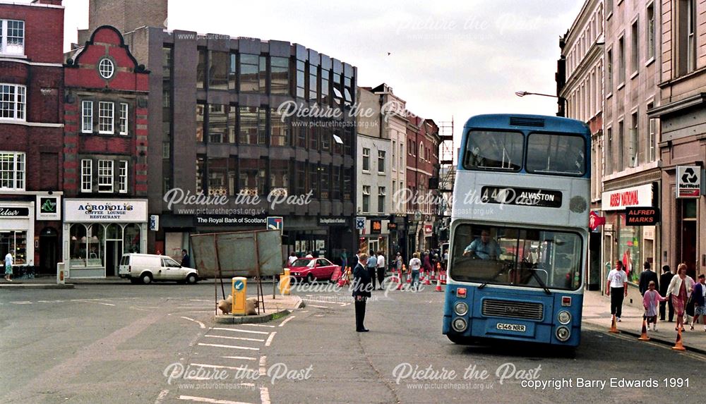 Market Place temporary turning point Citybus 146