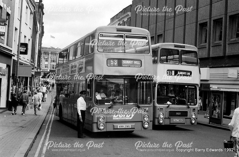 Cornmarket Fleetline 291 and Citybus 147