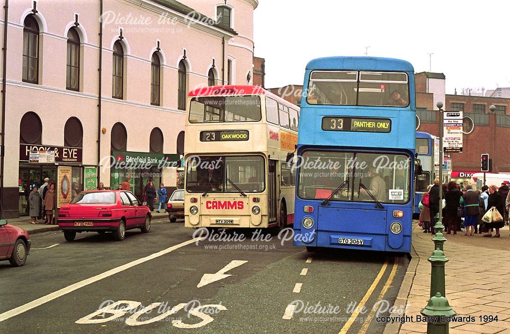 Albert Street Fleetlines 306 and DCT as Camms 293