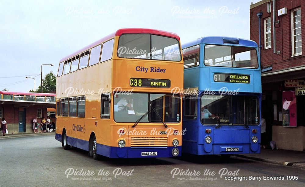 Bus Station City Rider Citybus 143 and Fleetline 301