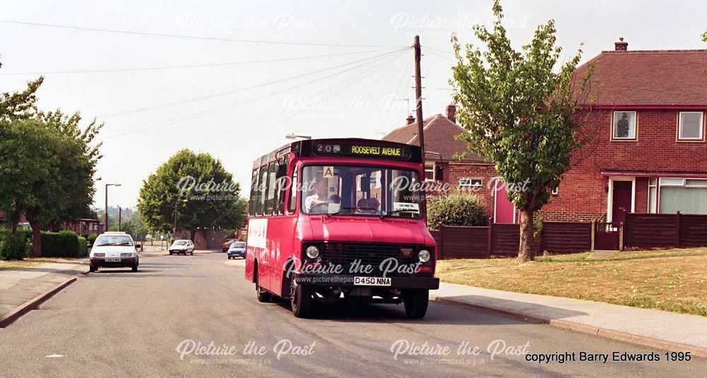 Sanderson Road Chaddesden Midland Red loan Dodge 363