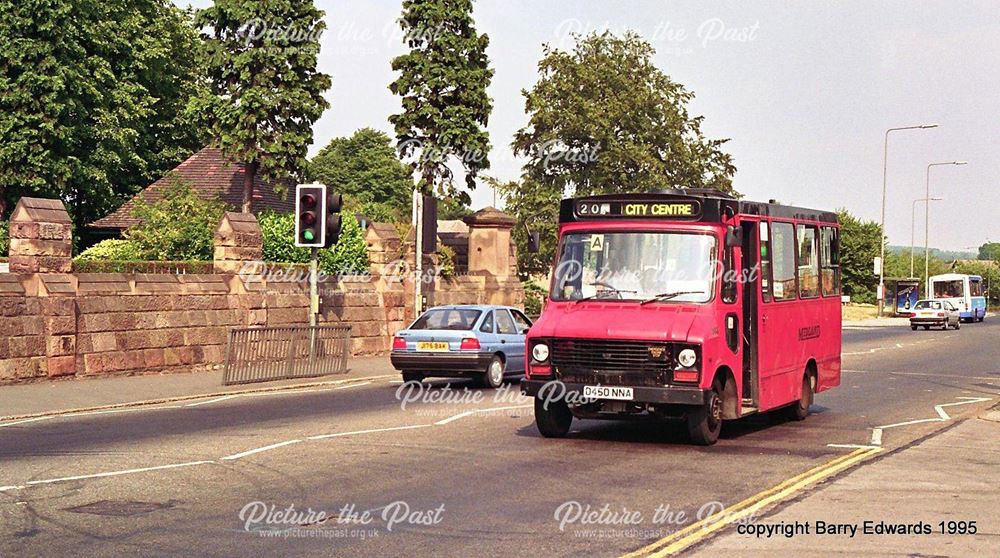 Nottingham Road Cemetery Chaddesden Midland Red loan 363