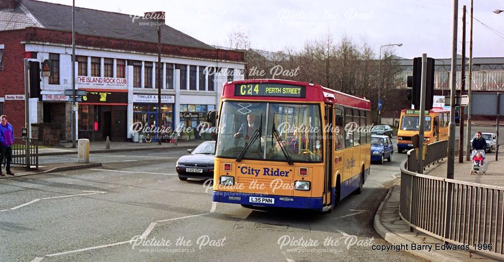 Dennis Dart 35, The Cock Pit City Rider, Derby