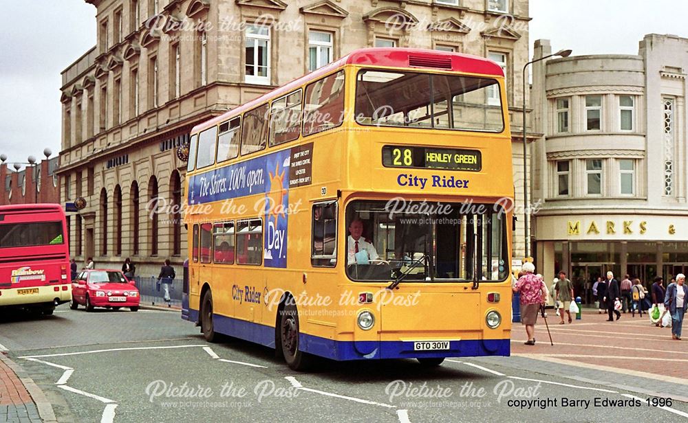 Victoria Street City Rider Fleetline 301