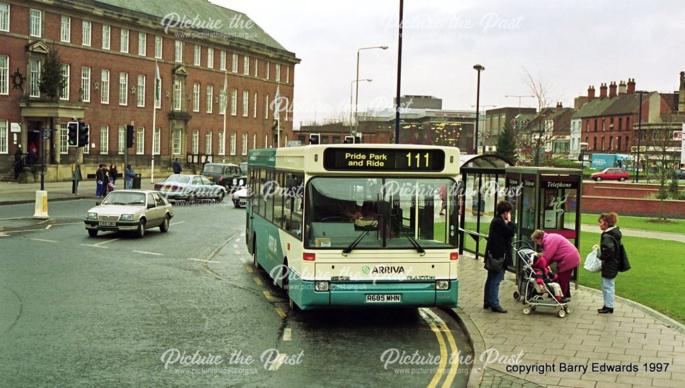 Arriva Dennis Dart SLF 1685, Corporation Street, Derby