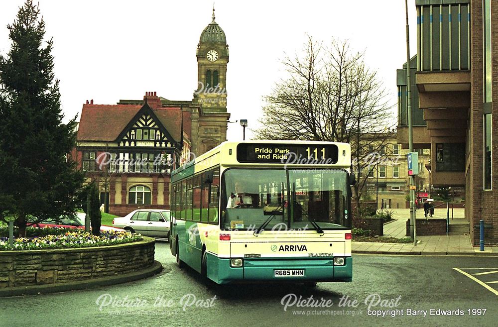 Arriva Dennis Dart SLF 1685, Derwent Street, Derby