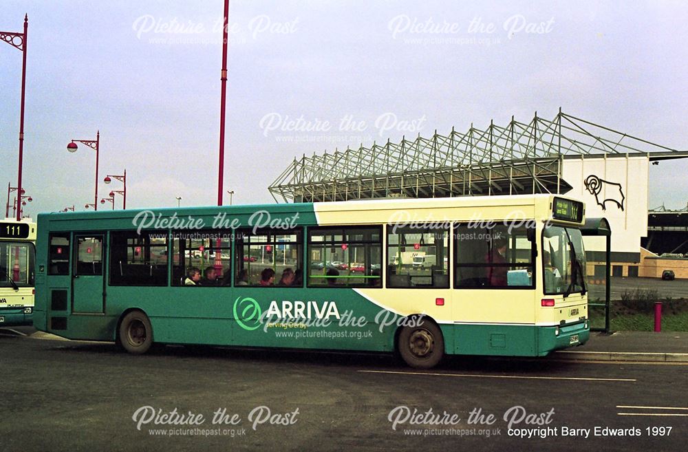 Arriva Dennis Dart SLF 1609, Pride Park, Derby