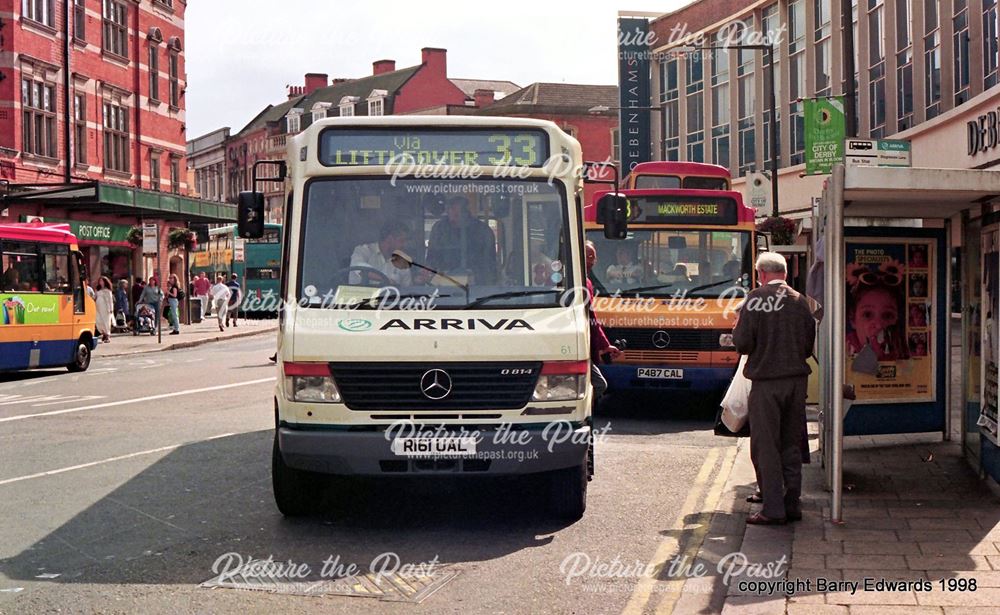 Arriva Derby Mercedes Benz 61, Victoria Street, Derby