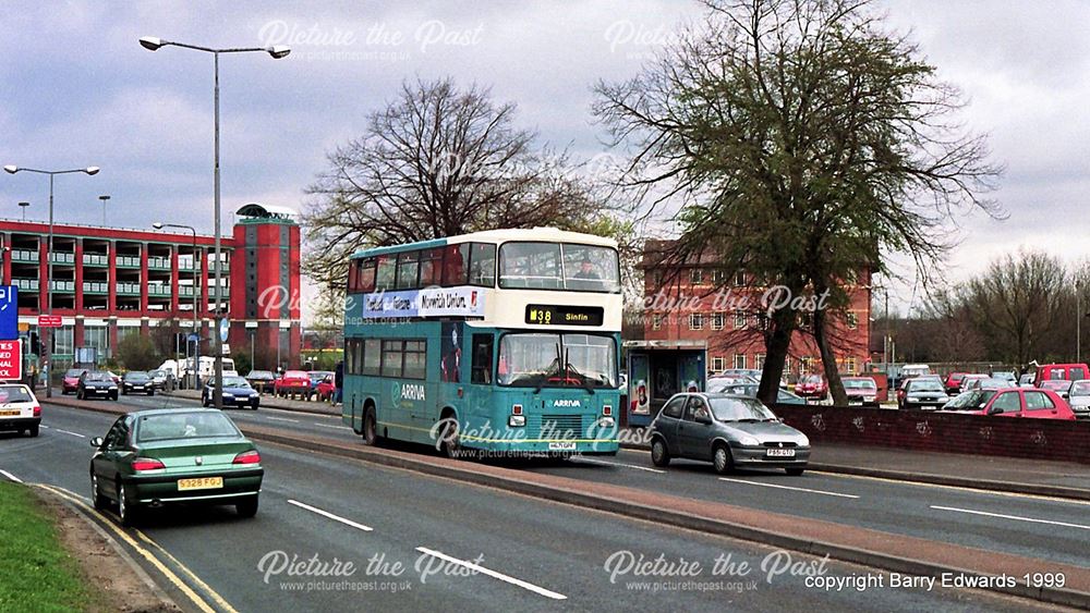 Arriva ex London South Volvo 4329, Traffic Street, Derby