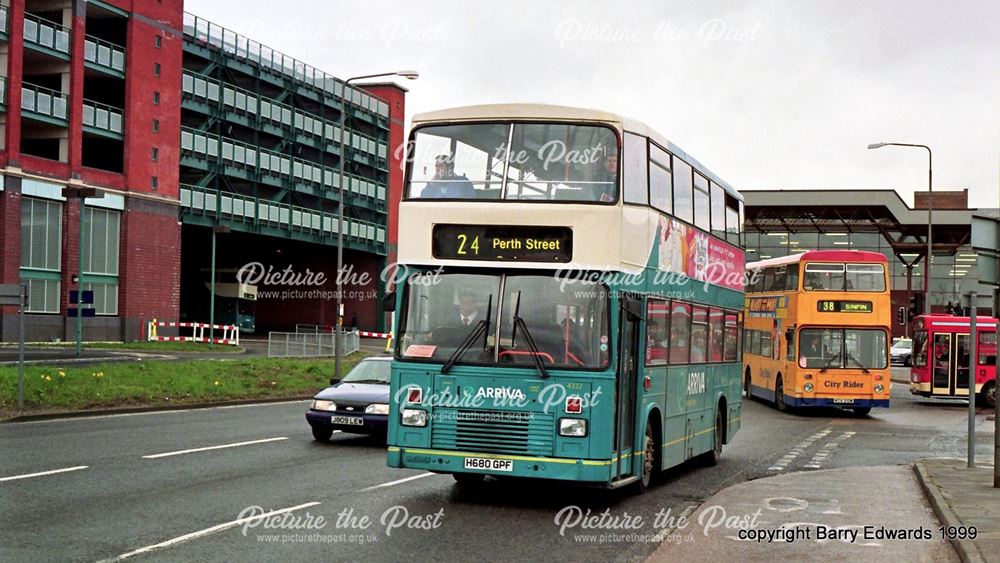 Arriva ex London South Volvo 4332, Cockpit, Derby