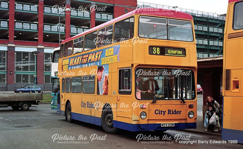 Arriva City Rider Fleetline 313, Bus Station, Derby