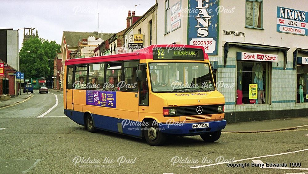 Arriva City Rider Mercedes Benz 86, Curzon Street, Derby