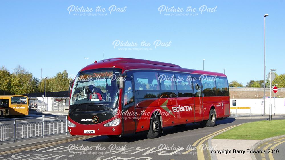 Trent Scania Irizar 73, Bus Station slip road, Derby