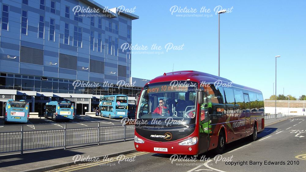 Trent Scania Irizar 75, Bus Station slip road, Derby