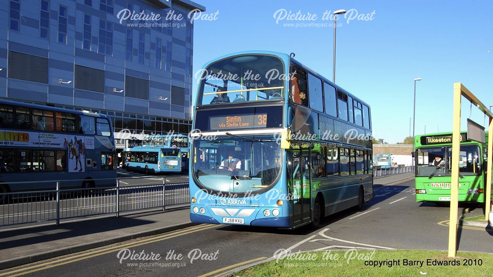 Arriva Volvo B9 4220, Bus Station slip road, Derby