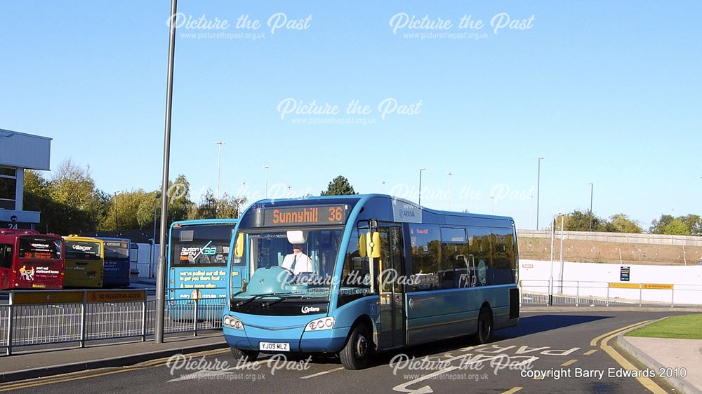 Arriva Optare Solo 2919, Bus Station slip road, Derby