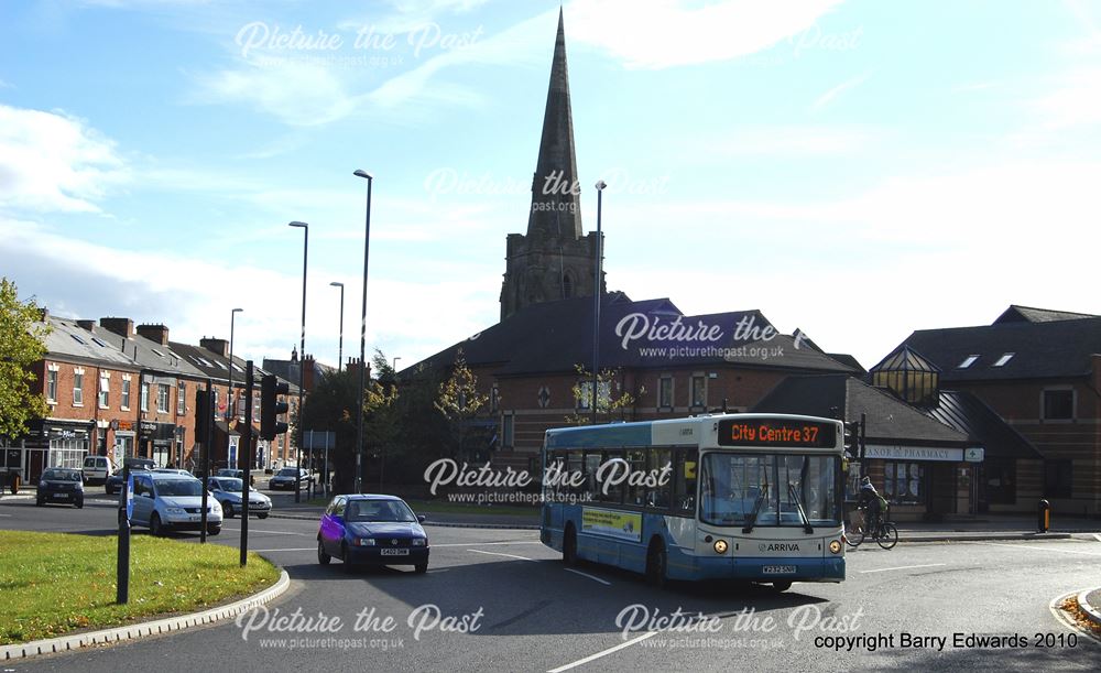 Arriva Dennis Dart 2232, New roundabout by Burton Road, Derby