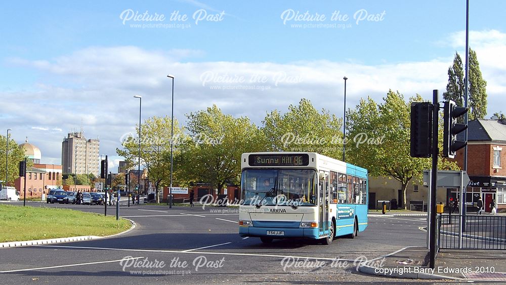 Arriva Dennis Dart 2224, New roundabout by Burton Road, Derby