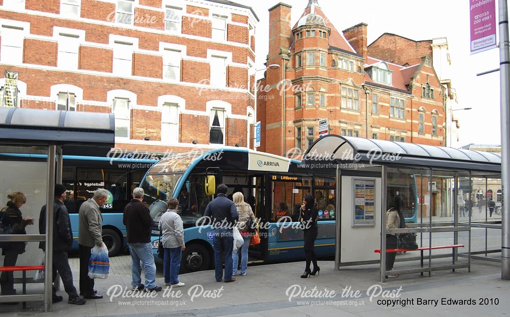 Arriva Optare Solo 2910, Victoria Street queue for, Derby