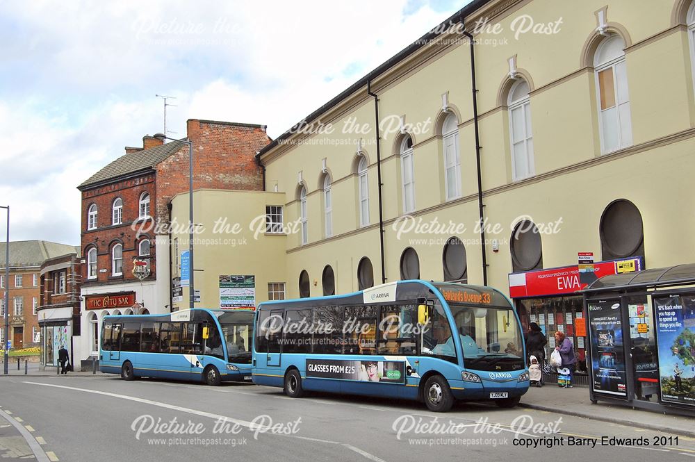 Arriva Optare Solo 2916, Albert Street, Derby