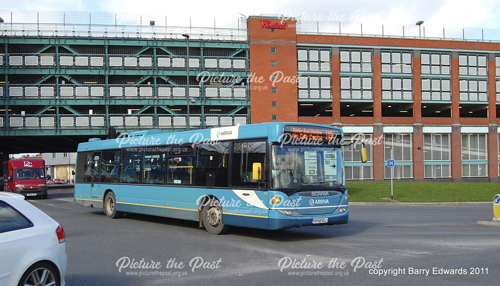 Arriva Scania Omnicity 3558, Traffic Street, Derby