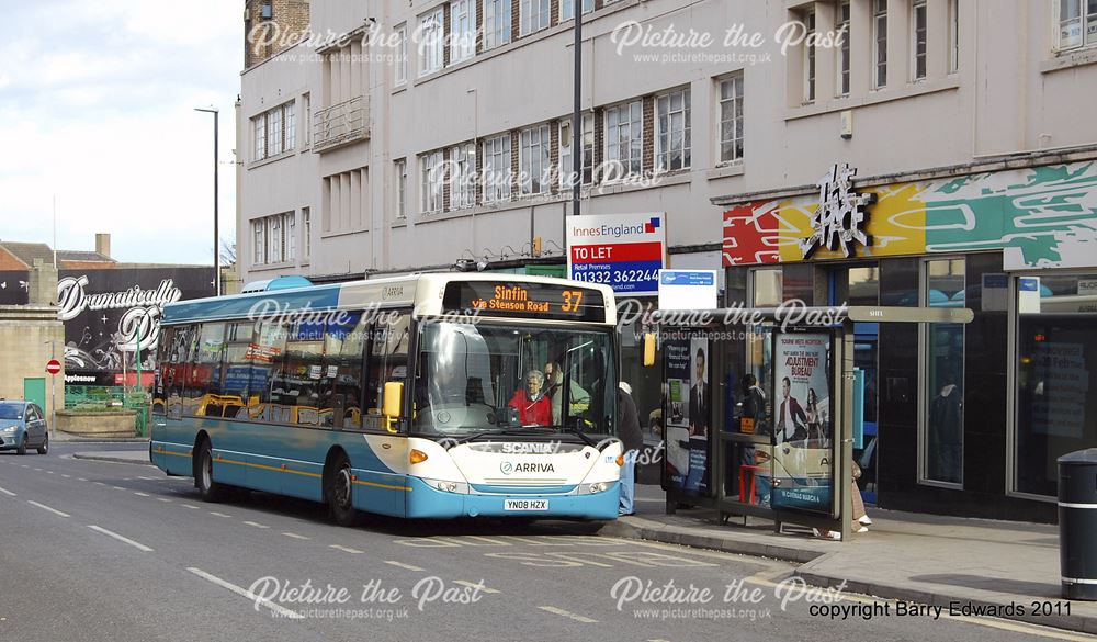 Arriva Scania Omnicity 3810, The Spot Osmaston Road, Derby