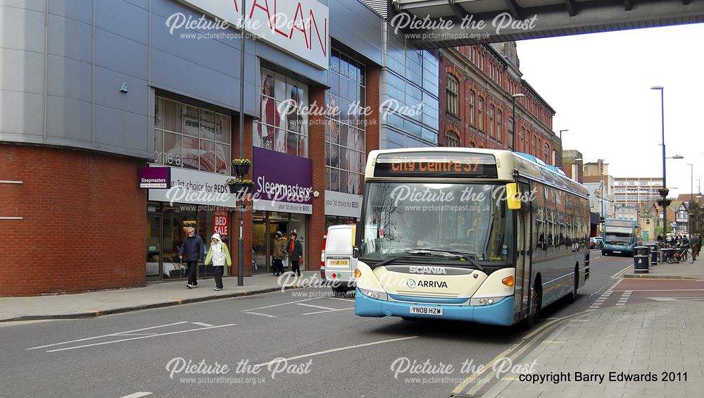 Arriva Scania Omnicity 3809, London Road, Derby