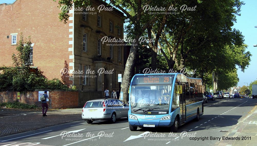 Arriva Mercedes Benz Optare SlimLine Solo 2906, Friar Gate, Derby