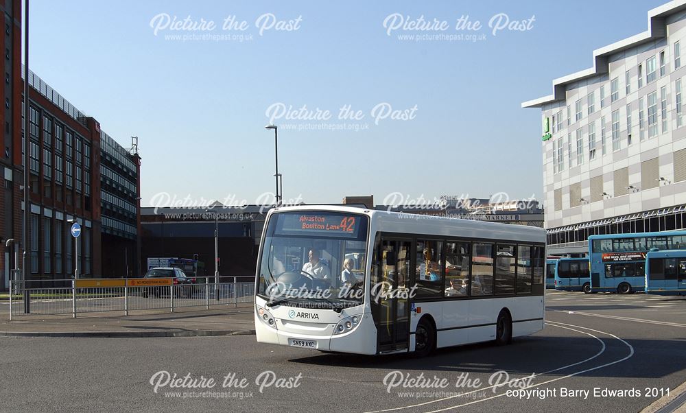 Arriva hired Enviro 200 1005, Bus Station, Derby