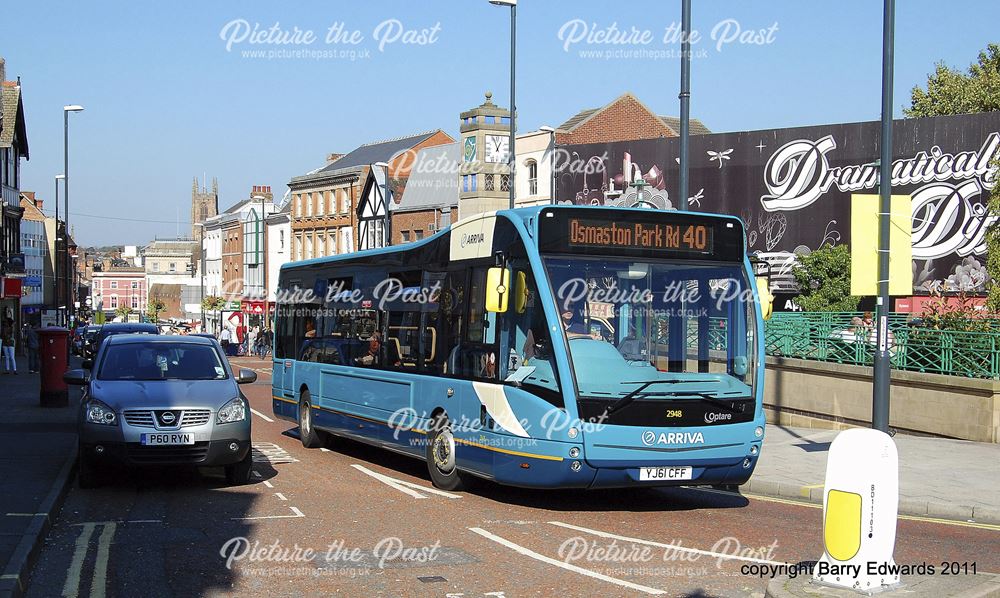 Arriva Mercedes Benz Optare Versa 2948, The Spot, Derby