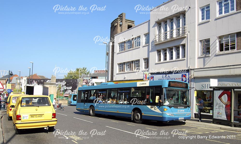 Arriva Scania Omnicity 3577, The Spot Osmaston Road, Derby