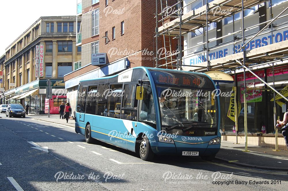 Arriva Mercedes Benz Optare SlimLine Solo 2508, Babington Lane, Derby