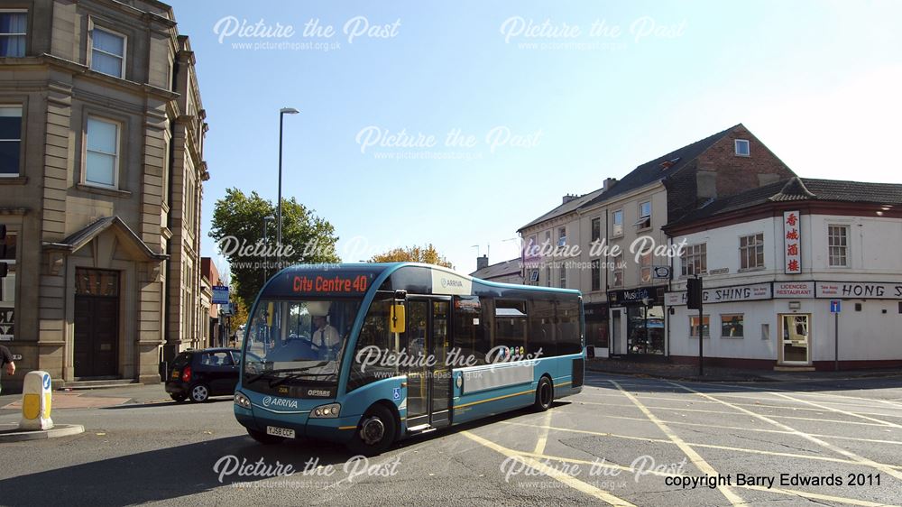 Arriva Mercedes Benz Optare SlimLine Solo 2508, London Road, Derby