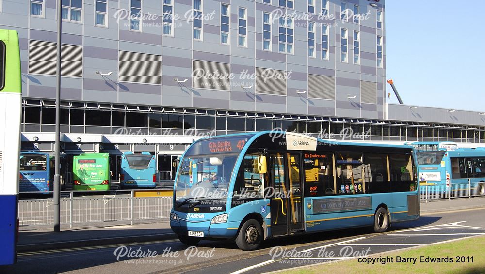 Arriva Mercedes Benz Optare SlimLine Solo 2510, Bus Station, Derby