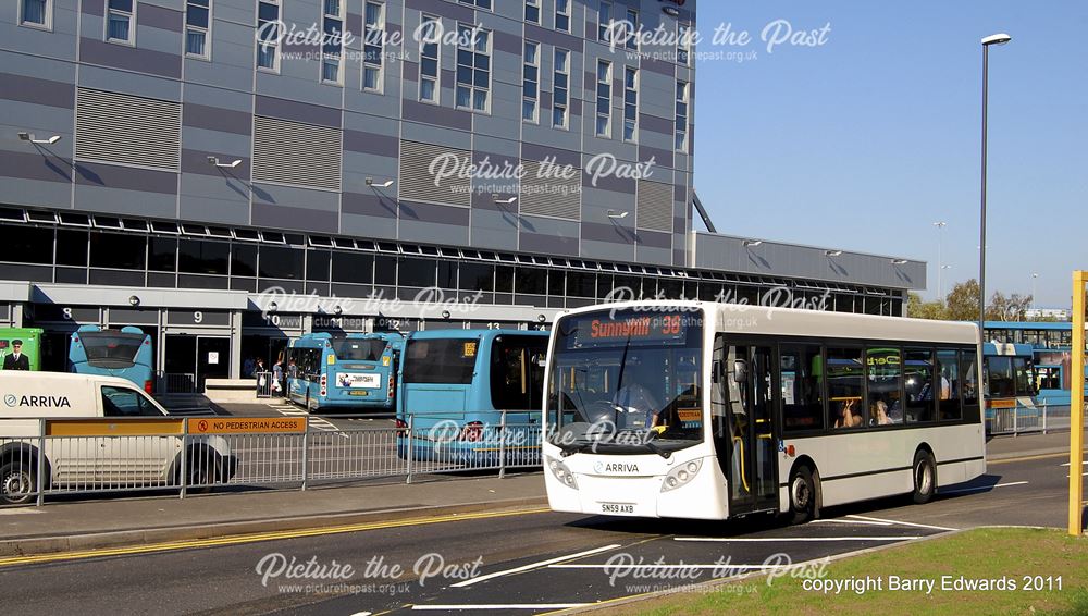 Arriva hired Enviro 200, Bus Station, Derby