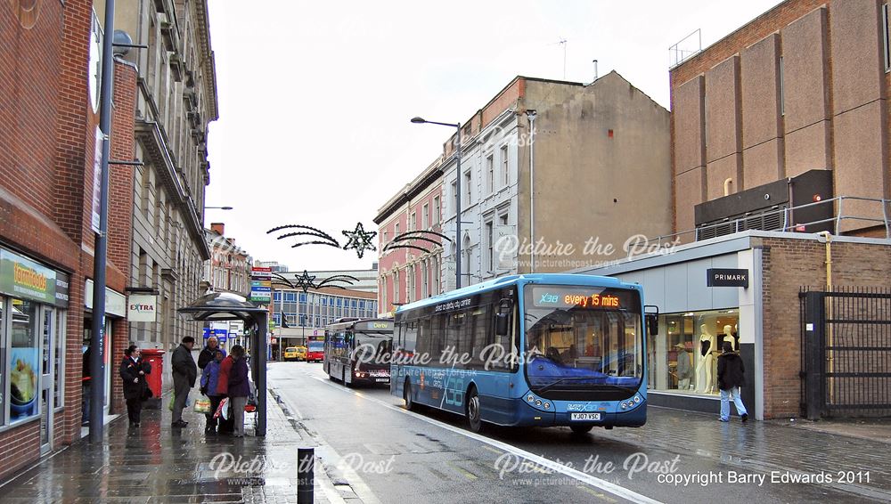 Trentbarton Optare Tempo 308, Albert Street, Derby